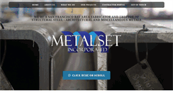 Desktop Screenshot of metalsetinc.com
